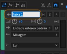 Caixa de texto Nome