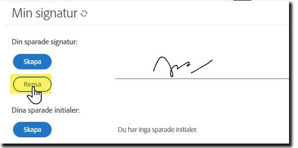 Skapa din signatur