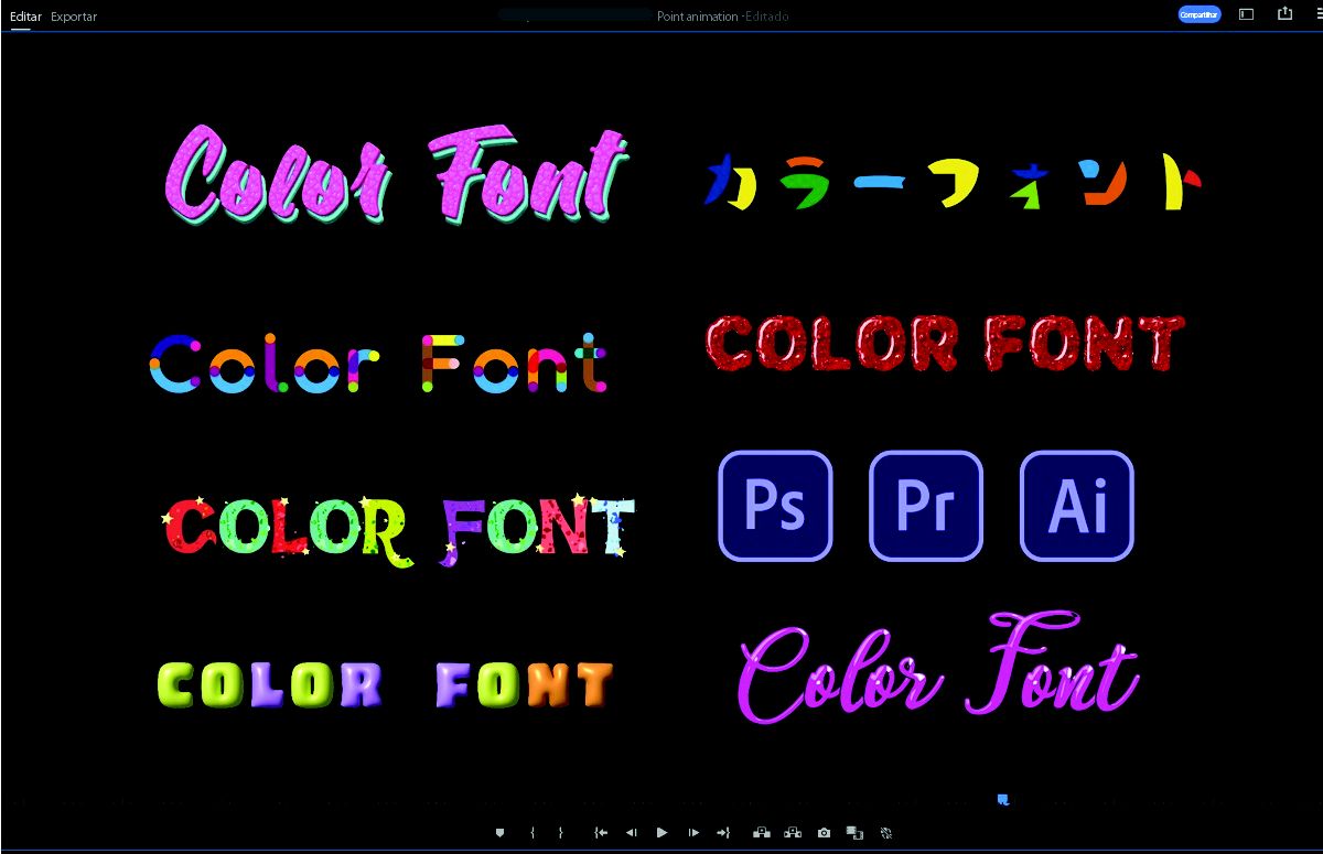 A interface mostra fontes coloridas diferentes no Monitor de programa.