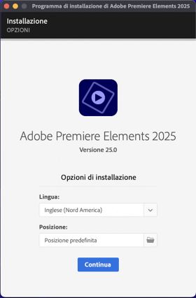 Installazione di Photoshop Elements 2024