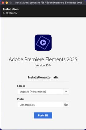 Installationsprogram för Photoshop Elements 2024