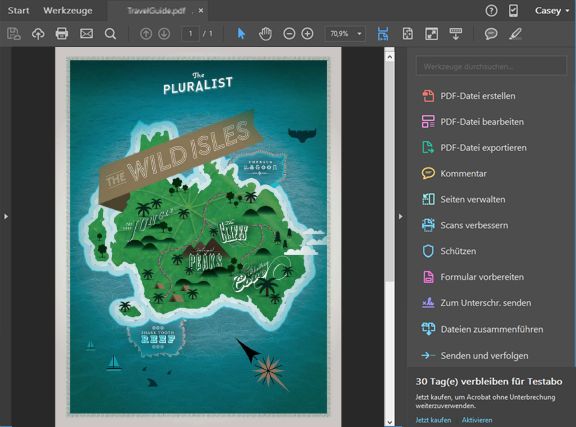 Ein neues dunkelgraues Design