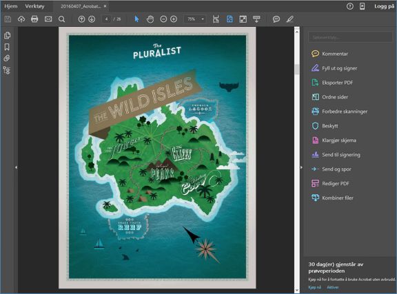 Et nytt mørkegrått tema