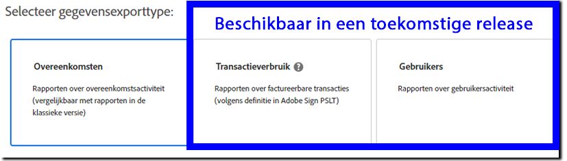 Type gegevensexport