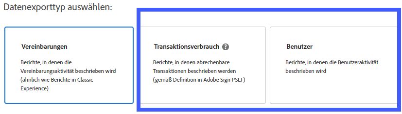 Datenexporttyp