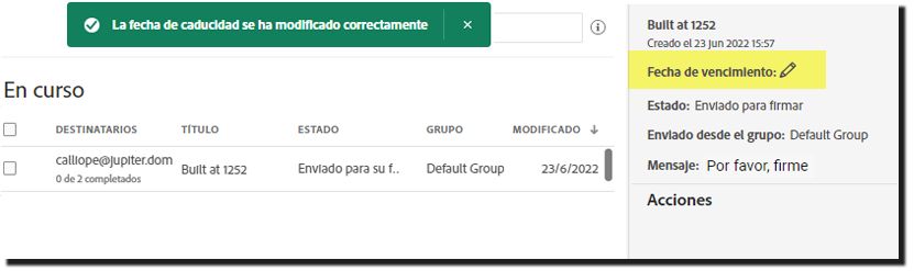 Fecha de vencimiento eliminada
