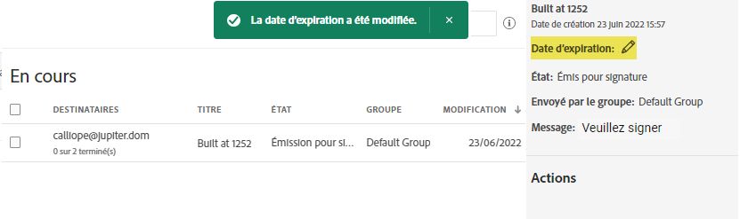 Date d’expiration supprimée