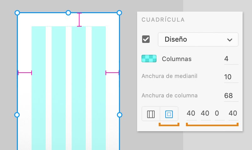 Cambiar el margen de todos los lados