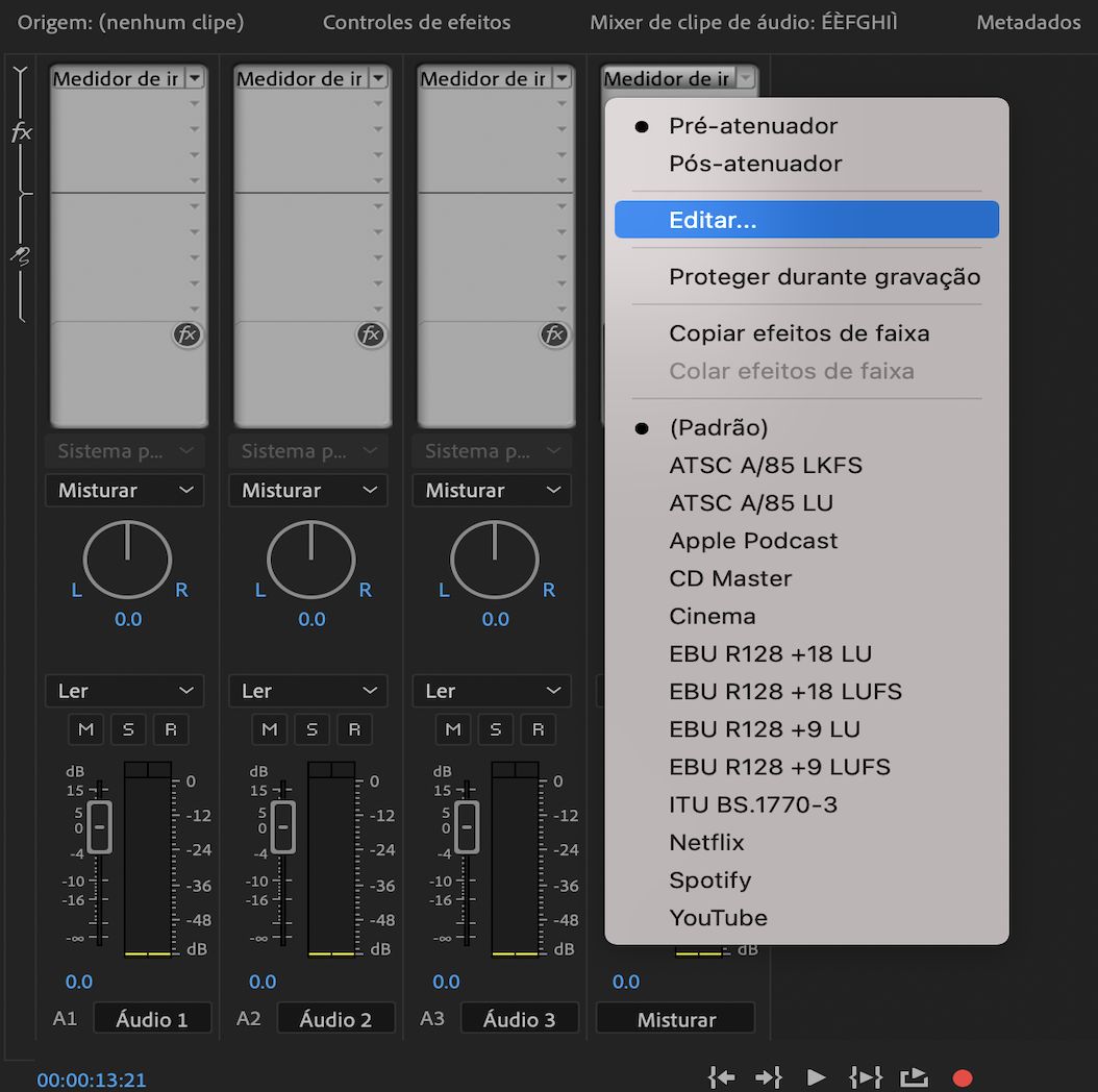 Edição do Radar de intensidade