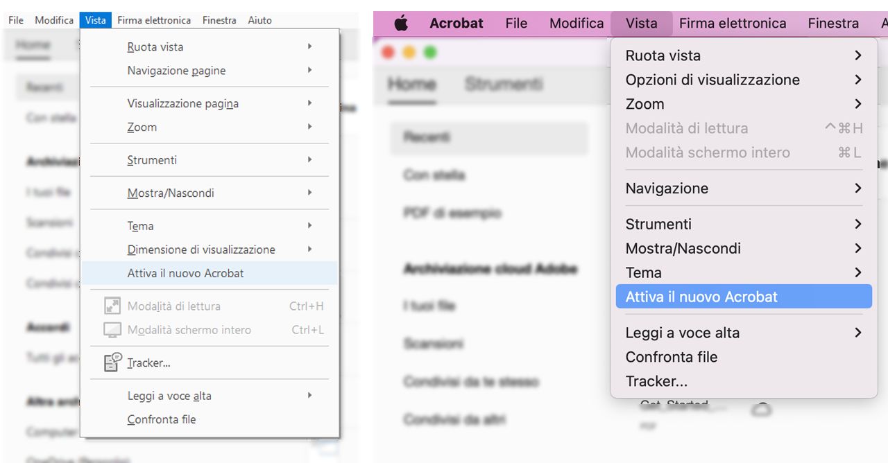 Come attivare il nuovo Acrobat
