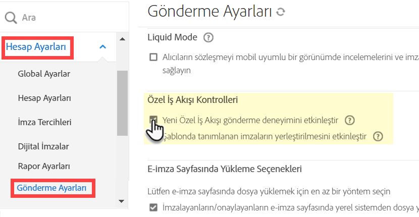 Yeni deneyimi yaşamak için iş akışlarını yapılandırma