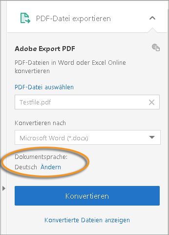 PDF-Datei aus Acrobat Reader DC exportieren