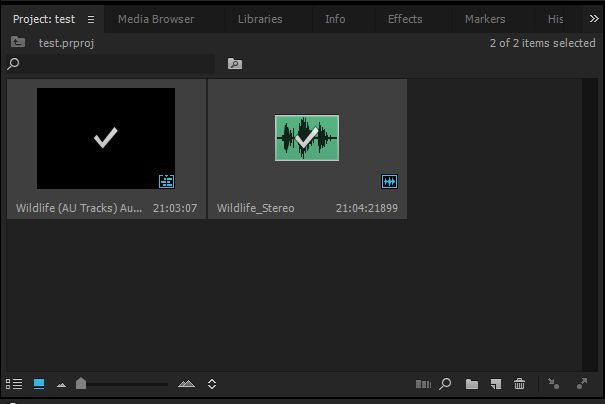 Caixa de diálogo Exportar para o Premiere Pro
