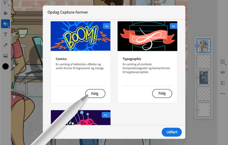 Find panelet Former, der har fået nyt design