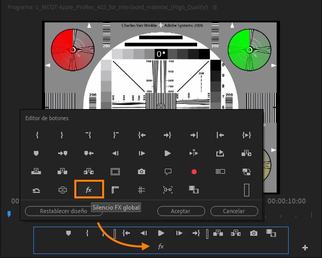 Silenciamiento de todos los efectos a la vez