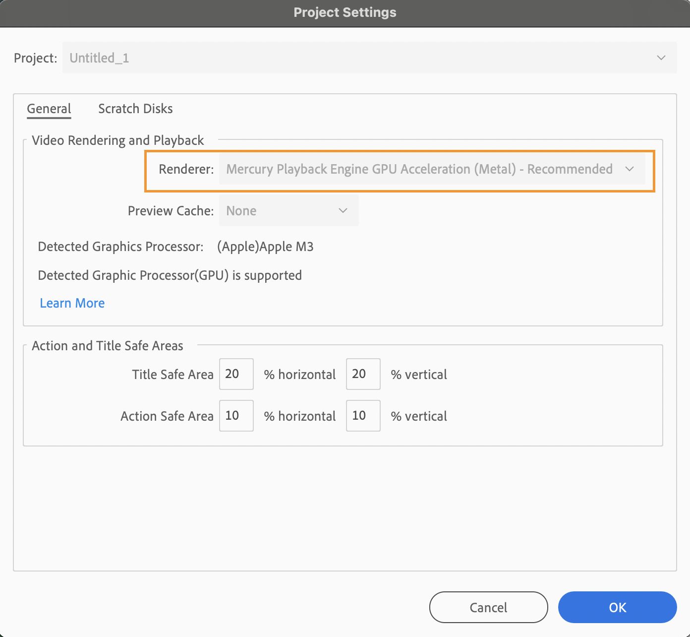 Configuración del proyecto