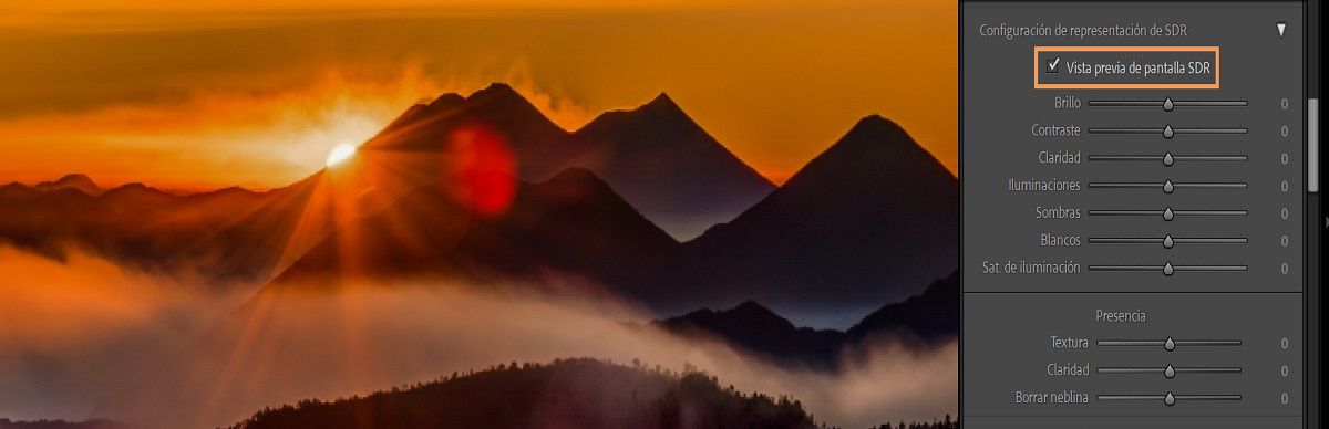 Configuración de SDR