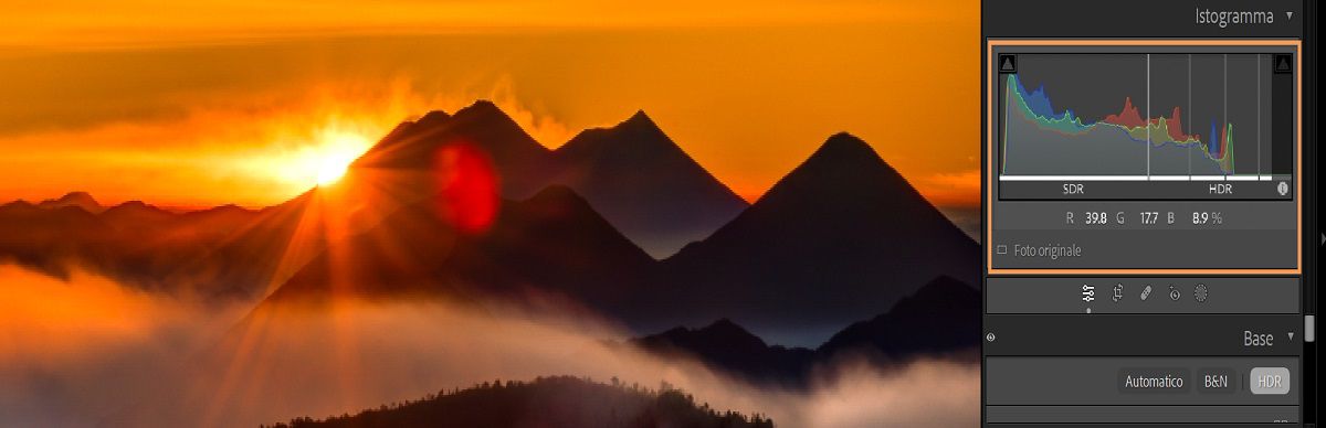 Istogramma HDR