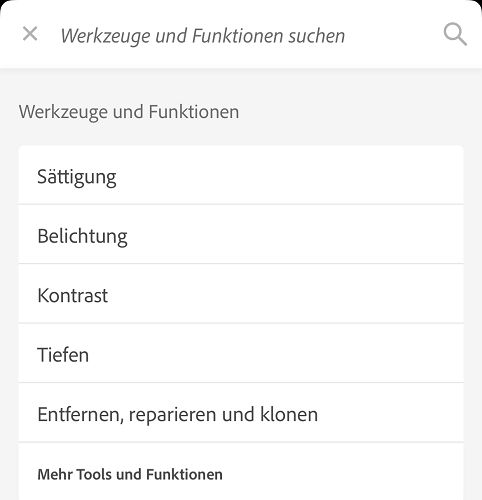 Das Menü „Kontextbezogene Hilfe“