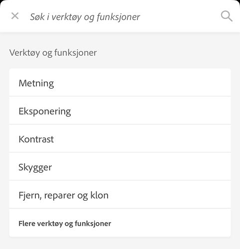 Den kontekstuelle hjelpemenyen