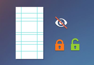 Effacer, masquer et verrouiller des repères