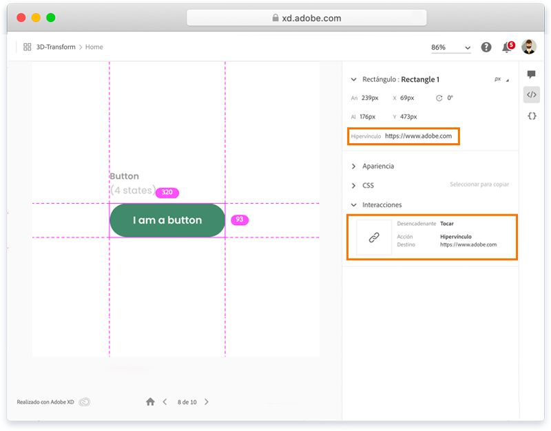 Examen des hyperliens d’objet