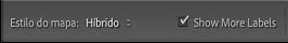 Mostrar mais rótulos no módulo Mapa
