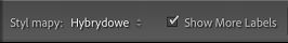 Pokaż więcej etykiet w module Mapa