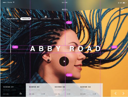 测量对象与画板边缘的距离