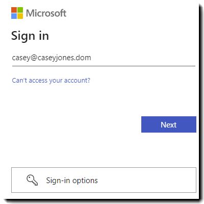 Accedi all’account Microsoft