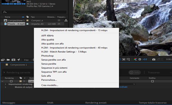 Codifica H.264 nativa