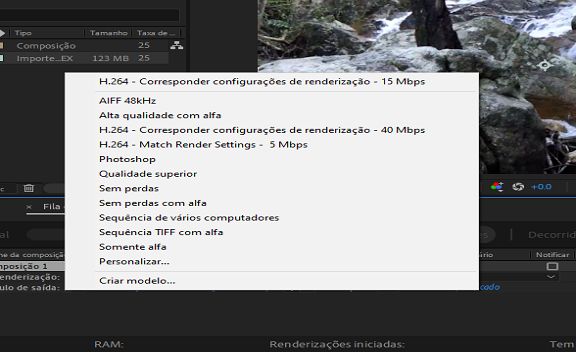 Codificação em H.264 nativa