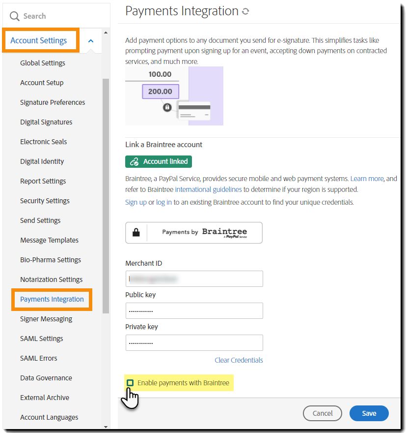 Effacer les informations d’identification