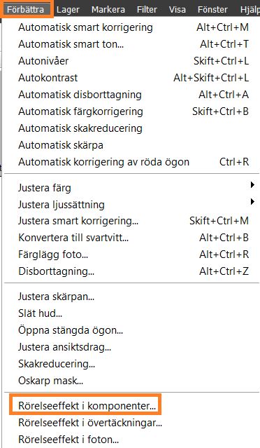 Flytta element 
