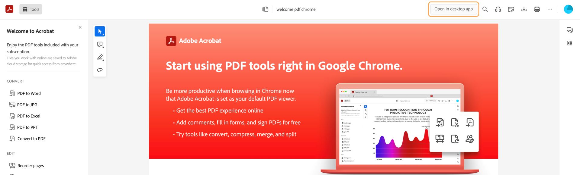 Устранение неполадок с печатью PDF в браузерном расширении Acrobat