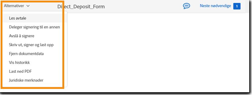 Alternativer på e-signeringssiden
