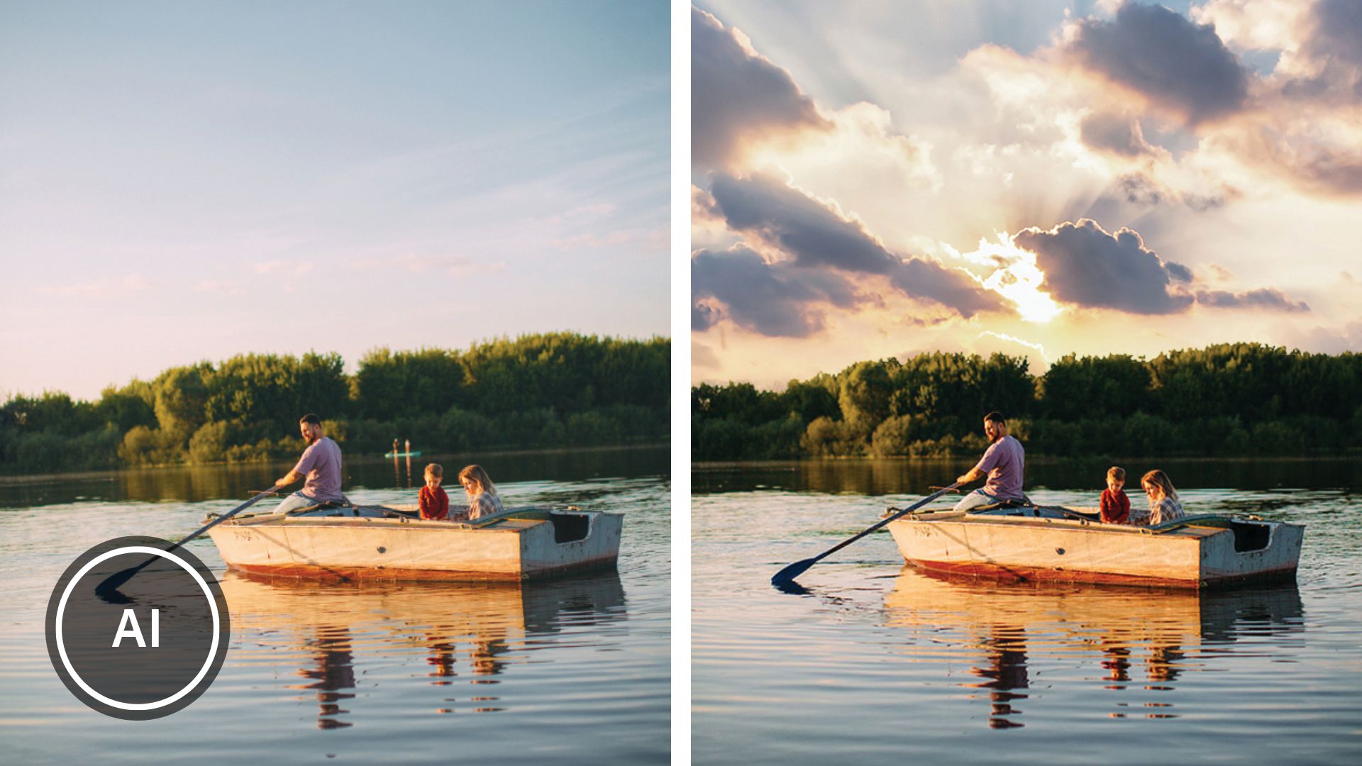 Bewerken met instructies: Perfect landschap