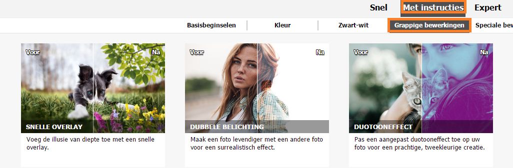 Doorkijk-overlay
