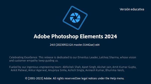 Photoshop Elements 2024