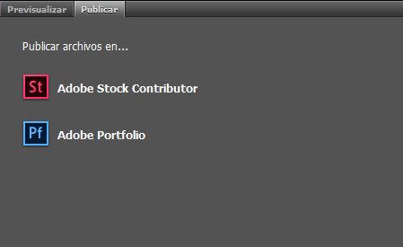 Adobe Bridge está conectado a Adobe Stock