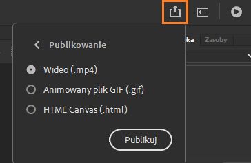 Panel szybkiego publikowania
