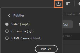 Panneau Publication rapide