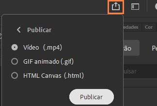 Painel Publicação rápida