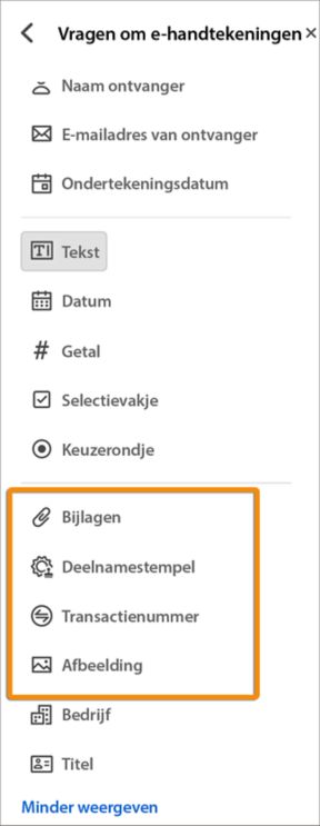 Nye skjemafelt i avtaler