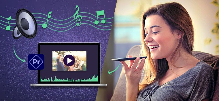 Audioclips toevoegen of voice-overs opnemen