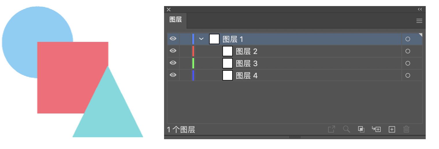 使用“释放到图层（累积）”命令创建的新图层