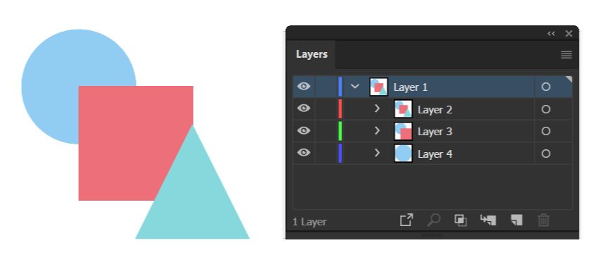 הפקודה Release To Layers (Build)‎ יוצרת שכבות חדשות
