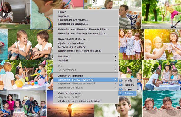 Suppression d’une étiquette dynamique