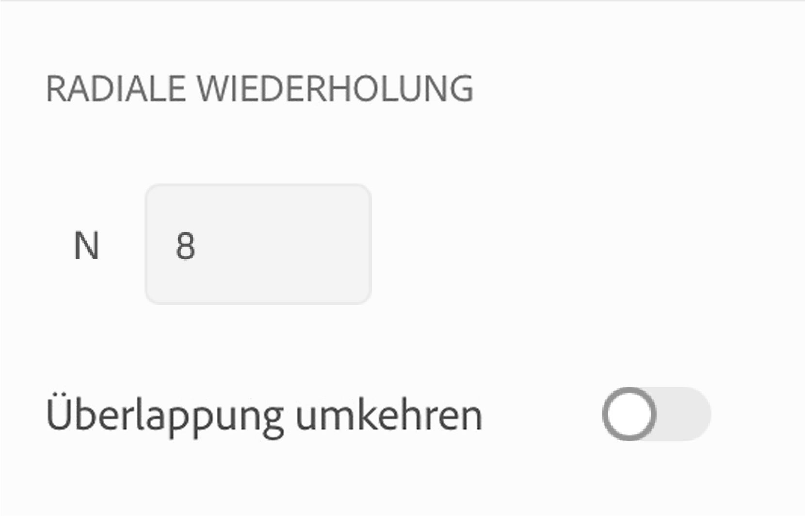 Radiale Wiederholungen
