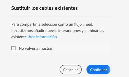 Resolver conflicto al compartir mesas de trabajo